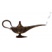 Smoking Genie Lamp